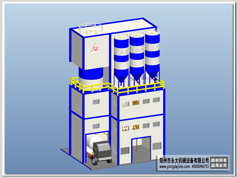 年產20萬噸干粉砂漿攪拌站
